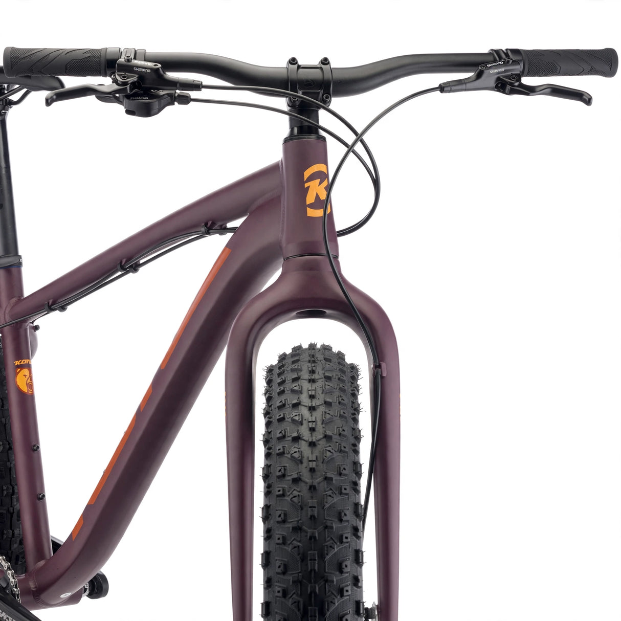 Fatbike Kona Wo, Matte Plum