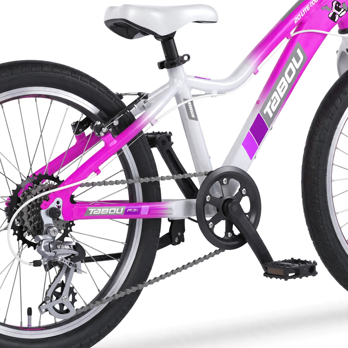 Barncykel TABOU Topshe 20 Lite, 20" rosa-lila