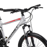 Cykel ROMET Rambler R7.1, 27.5" silver-röd