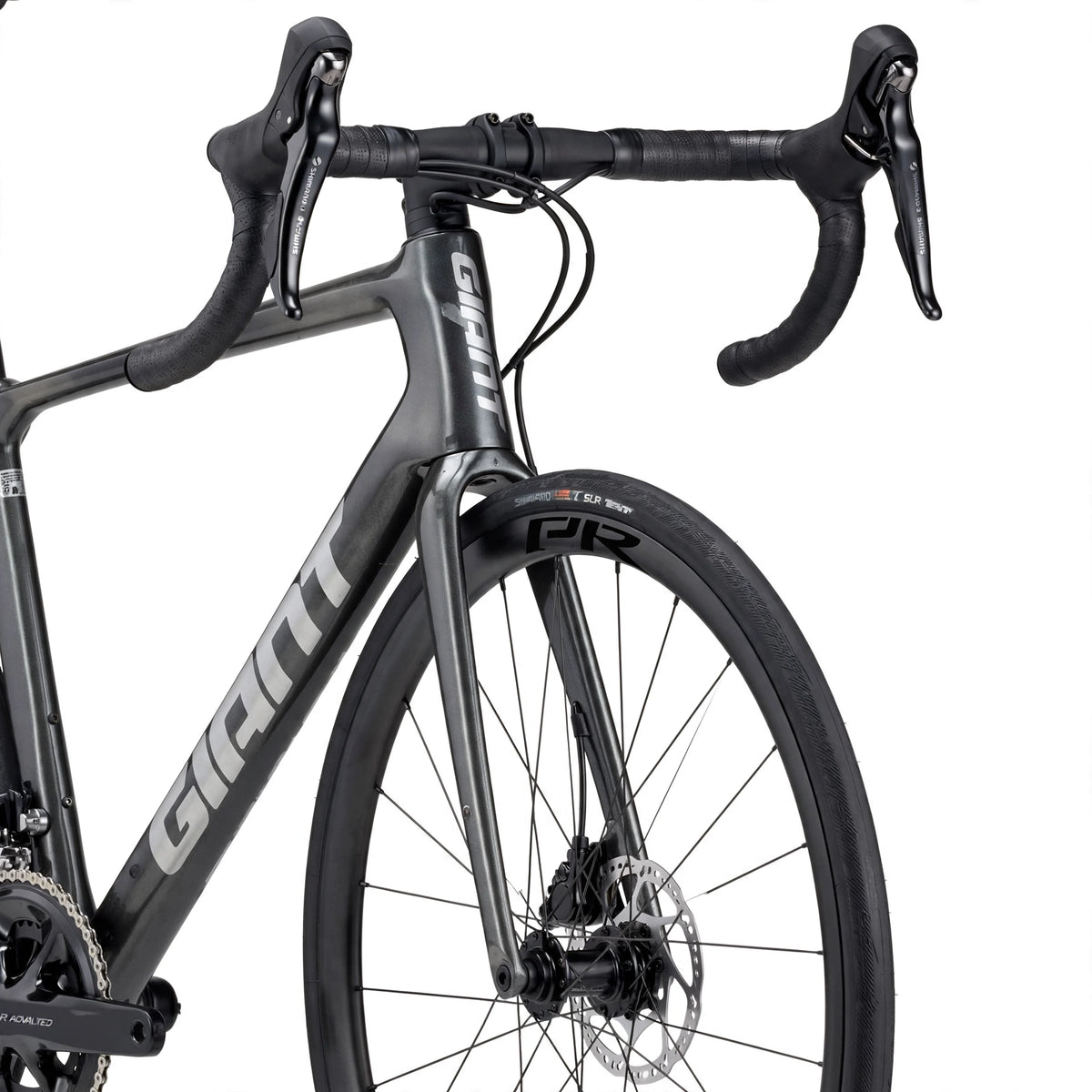 Landsvägscykel GIANT TCR Advanced 2 PC, Stealth Chrome