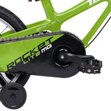 Ultralätt barncykel TABOU Rocket Lite MG, 16" grön/vit