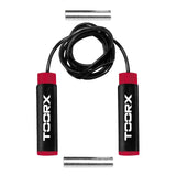 Hopprep TOORX PVC Jump Rope, svart-röd