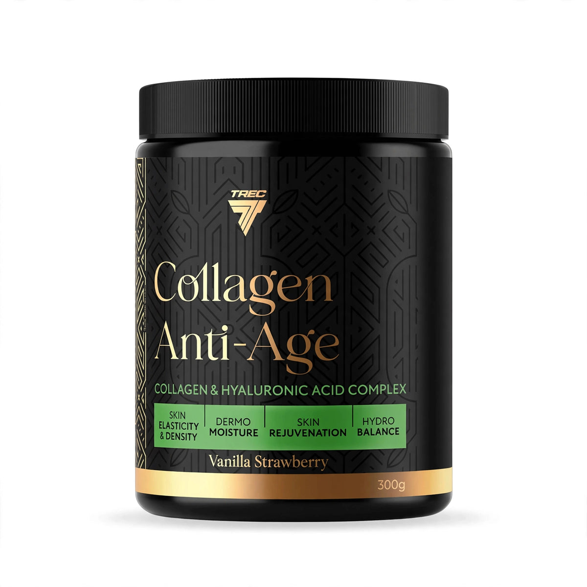 Mineralpulver TREC TBL COLLAGEN ANTI-AGE VANILLA-STRAWBERRY 300 g