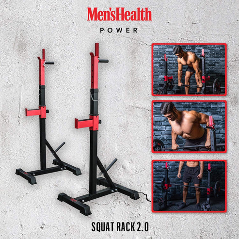 Skivstångsställning Men's Health Squat Rack