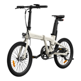 Hopfällbar elcykel ADO A20 AIR, vit
