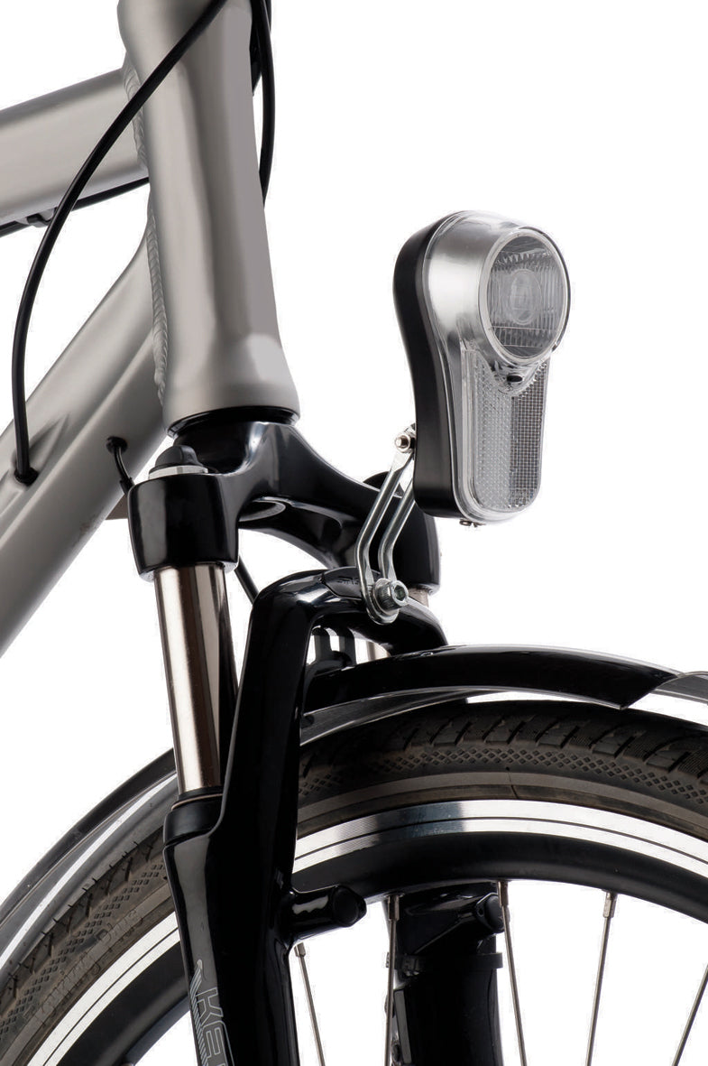 Headlight AXA CITY BATTERY ON-OFF/BRACKET-MOUNTED/BL