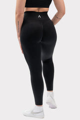 A BLISS Scrunch Tights - Black - workoutbrands.com