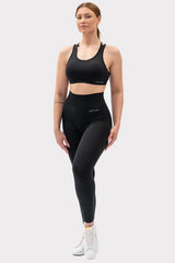 A BLISS Scrunch Tights - Black - workoutbrands.com