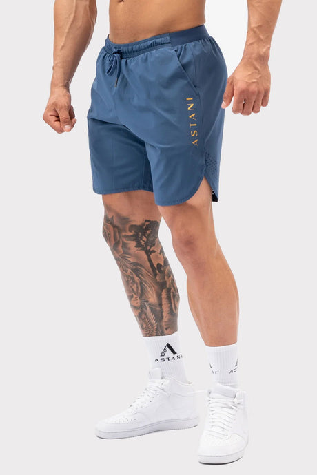 A VELOCE Shorts - Blue - workoutbrands.com