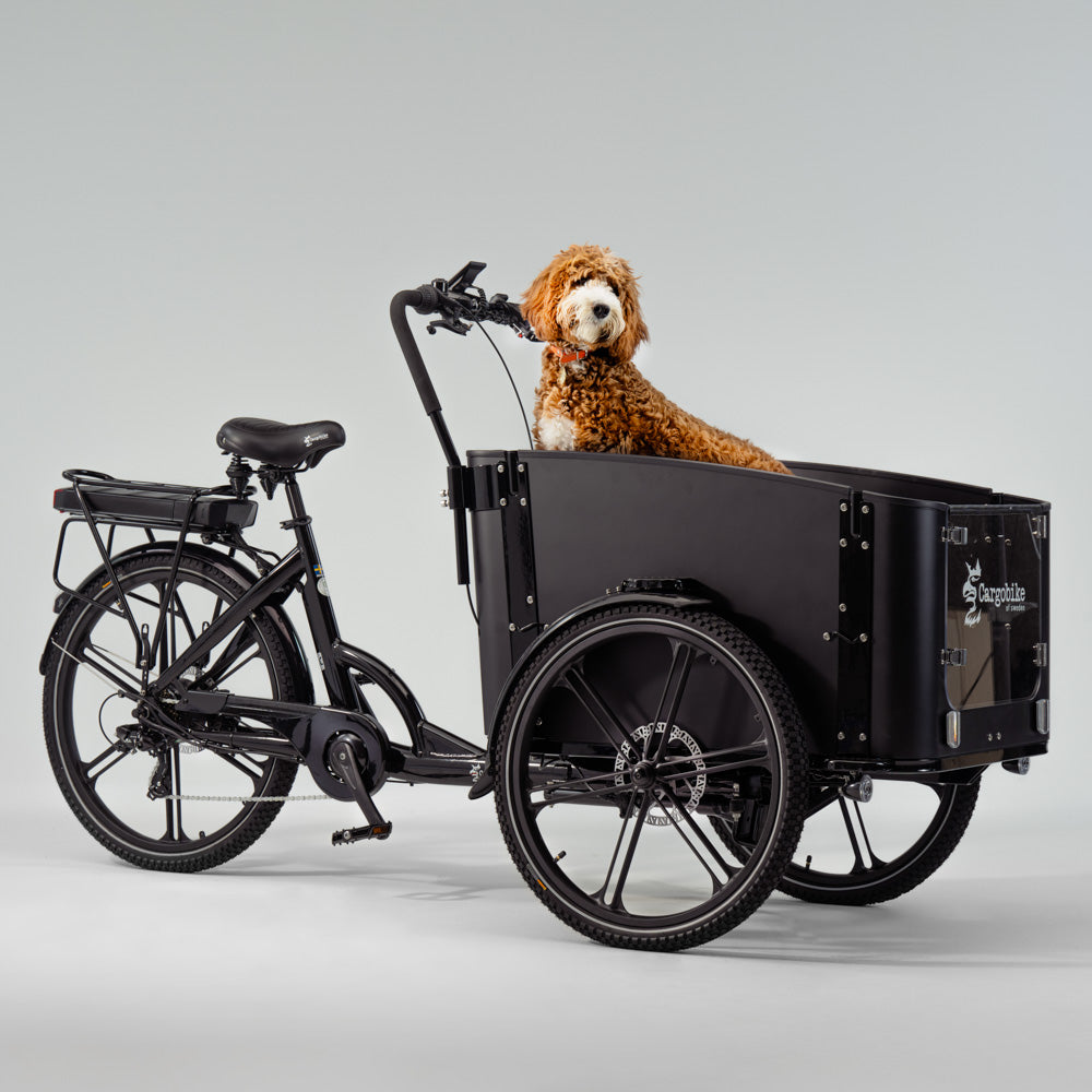 El-lastcykel CARGOBIKE of SWEDEN Flex Dog