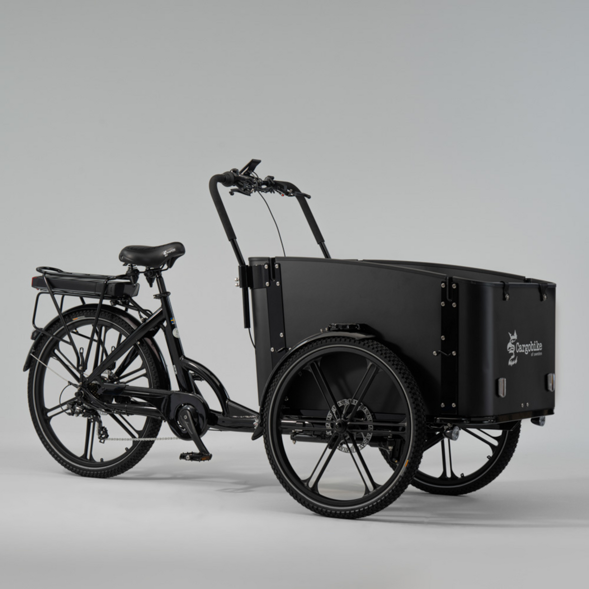 El-lastcykel CARGOBIKE of SWEDEN Flex