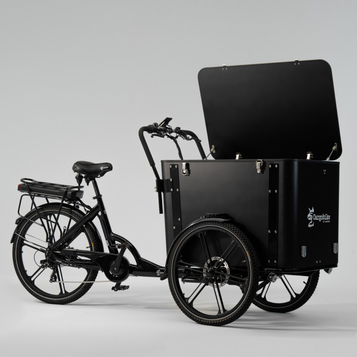El-lastcykel CARGOBIKE of SWEDEN Flex Box