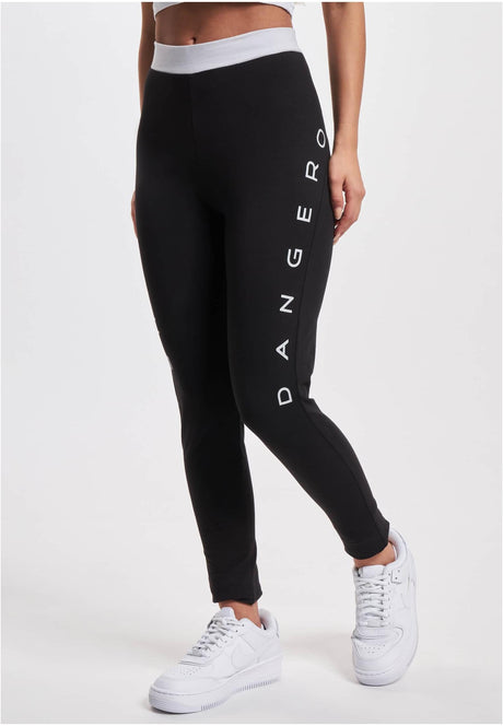 Dangerous DNGRS Leggings EvilFuture black XXL - workoutbrands.com