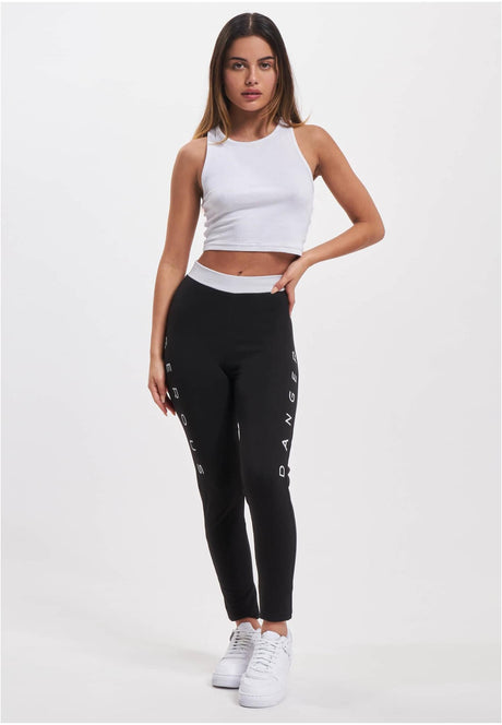 Dangerous DNGRS Leggings EvilFuture black XXL - workoutbrands.com