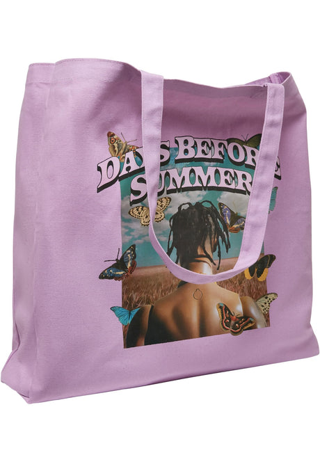 Days Before Summer Oversize Canvas Tote Bag lilac one size - workoutbrands.com