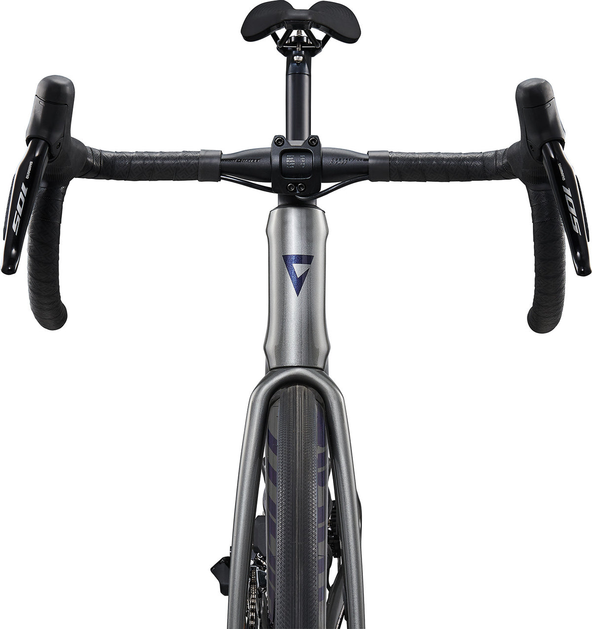 Landsvägscykel GIANT Defy Advanced 1, Charcoal/Milky Way