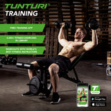 Hantel TUNTURI Hantelset 20kg, skruv