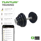 Hantel TUNTURI Hantelset 20kg, skruv