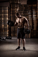 Dumbbell TUNTURI Vinyl Dumbbellset 28kg