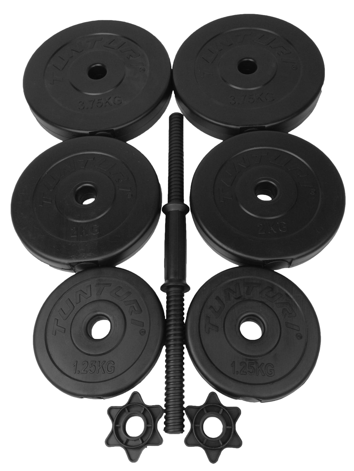 Dumbbell TUNTURI Vinyl Dumbbellset 28kg