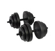 Dumbbell TUNTURI Vinyl Dumbbellset 28kg