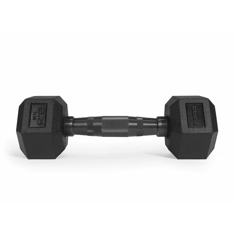 Hantel ZIPRO HEX 2.5kg, svart