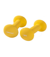Hantlar TUNTURI Neoprene Dumbbells 1.5kg, gul