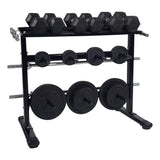Hantel- och vikthållare TUNTURI Disc & Dumbbell Rack