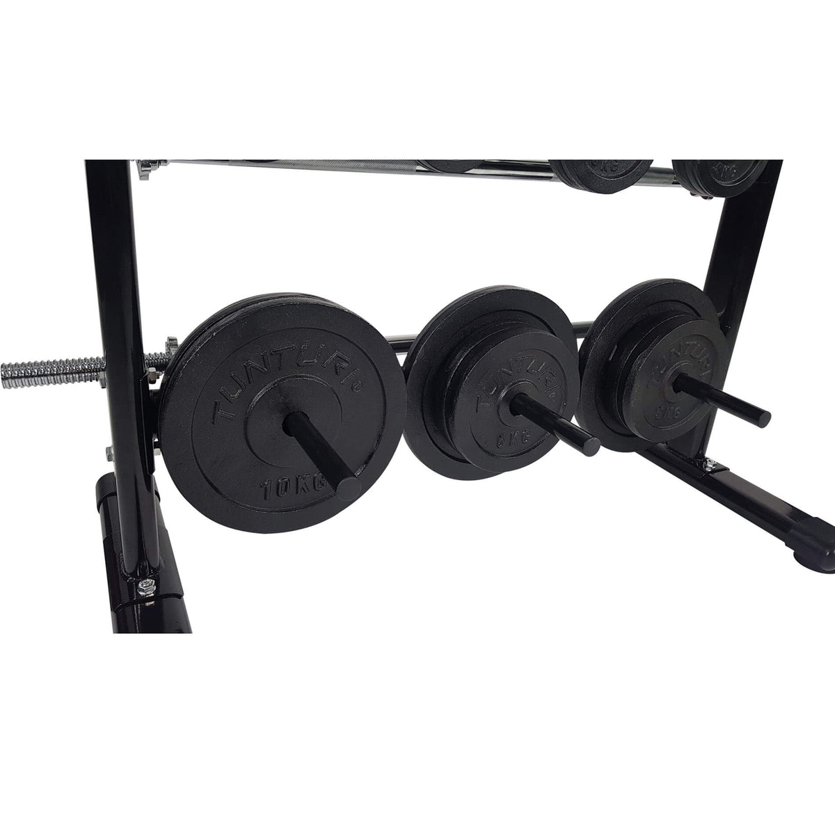 Hantel- och vikthållare TUNTURI Disc & Dumbbell Rack