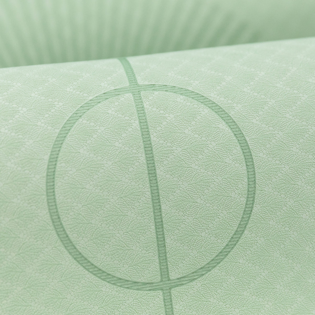 Yogamatta SPOKEY Mandala, grön