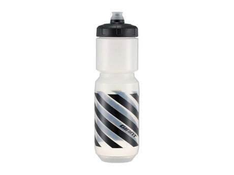 Dricksflaska GIANT DOUBLESPRING 750ML Transparent/Svart, transparent-svart