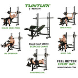 Power bench Tunturi SM60 Half Smith