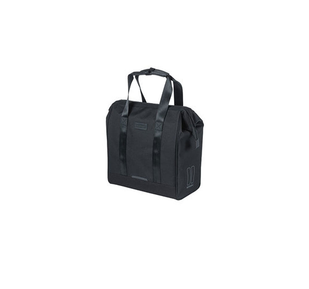 Handväska med pakethållarfäste BASIL GRAND Bicycle Shopper, 23 L