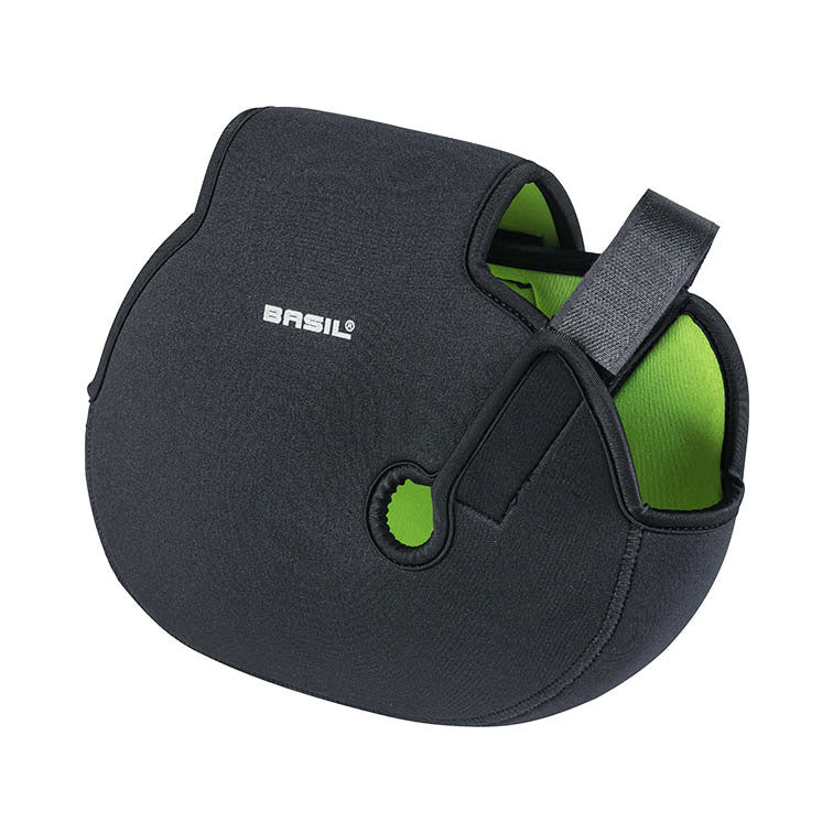 Skydd för elcykelns centrumbatteri BASIL Mid Engine Cover, svart