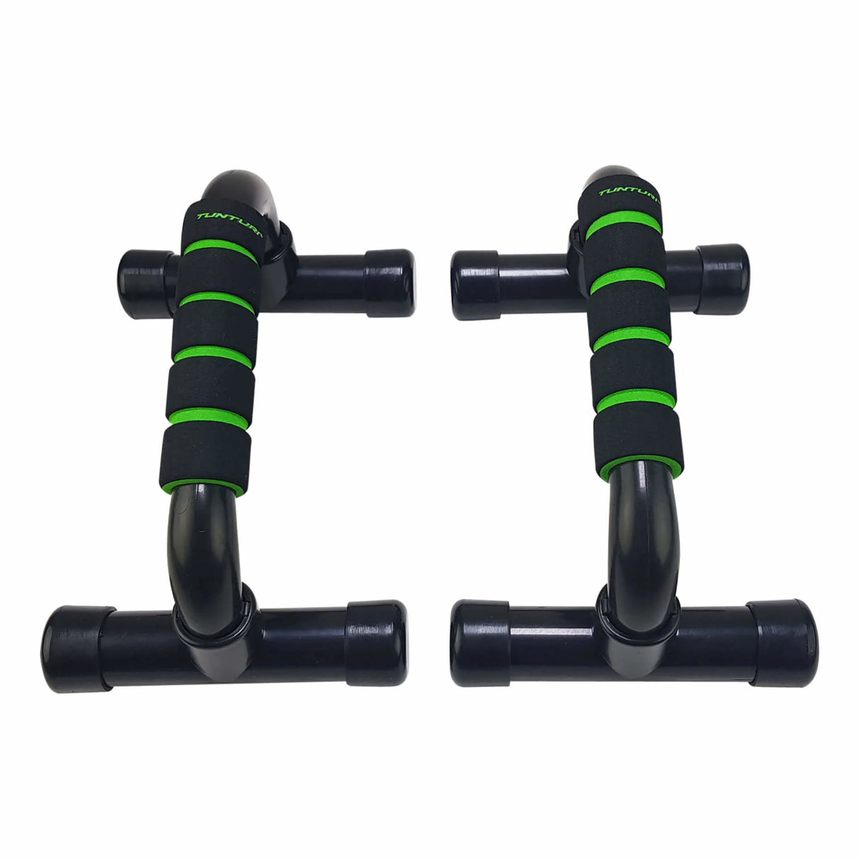TUNTURI Push Up Bar PVC, black-green