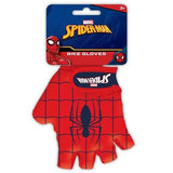 Spiderman gloves, red