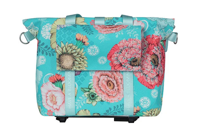 Handväska BASIL Bloom Field 8-11L, blå-blommig