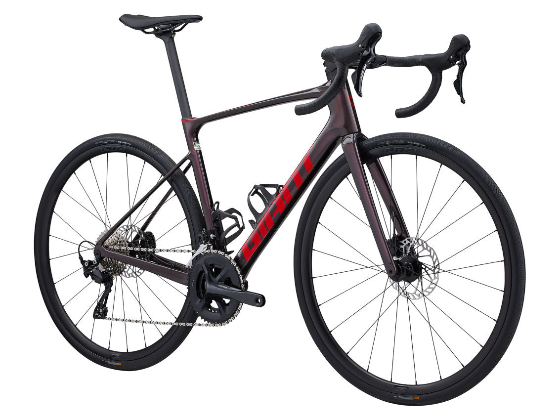 Landsvägscykel GIANT Defy Advanced 2, Tiger Red