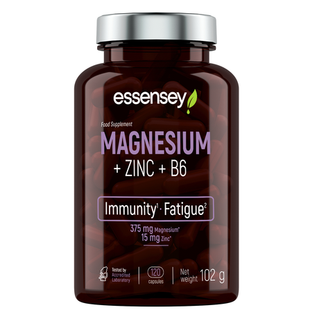 Magnesium TREC ESSENSEY MAGNESIUM+ZINC+B6 120 kapslar