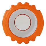 Massage roller TUNTURI Yoga Foam Grid Roller 33cm, orange