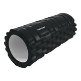 Massage roller TUNTURI Yoga Foam Grid Roller 33cm, black