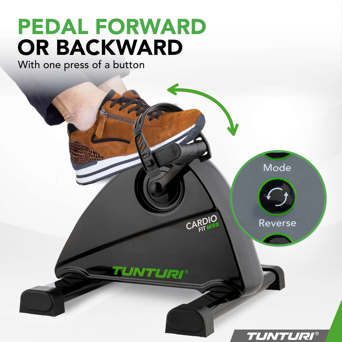 Minicykel med motor TUNTURI Cardio Fit M50 Minibike Motorized