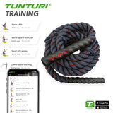 Träningsrep TUNTURI Battle Rope 12m