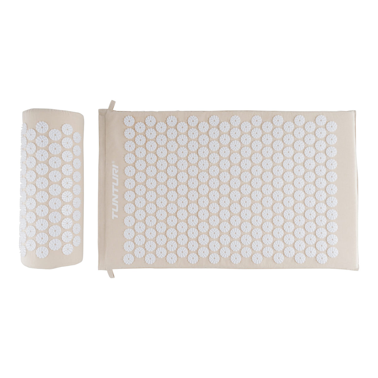 Tunturi Akupressurmadrass och Kudde, Beige