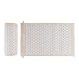 Tunturi Akupressurmadrass och Kudde, Beige