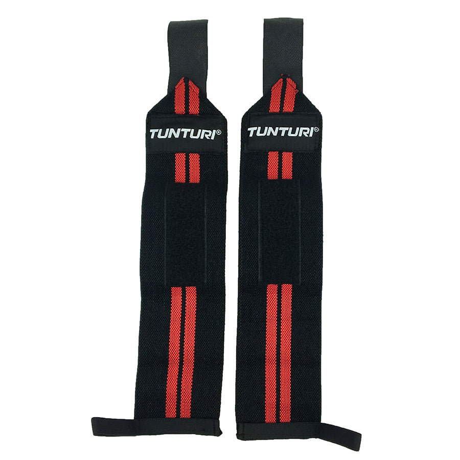 Tunturi Wrist Wraps, red