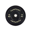 Viktplatta TUNTURI Training Bumper Plate, 50 mm, 15 kg