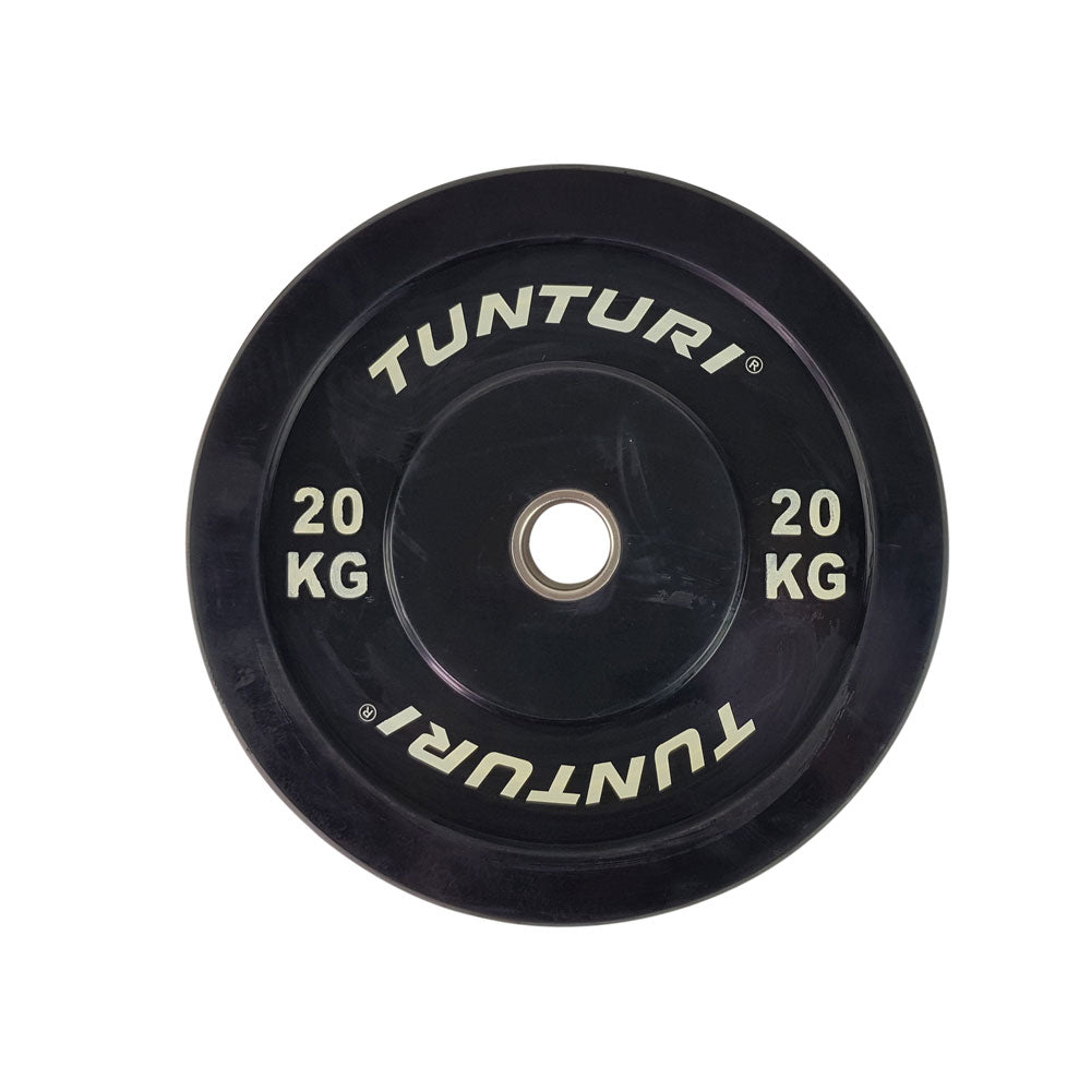Viktplatta TUNTURI Training Bumper Plate, 50 mm, 15 kg