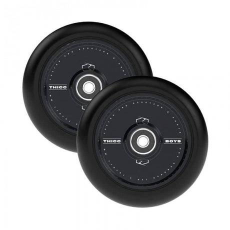 Hjul för sparkcykel FUZION Thiccboys Wheels 30 x 110mm Svart