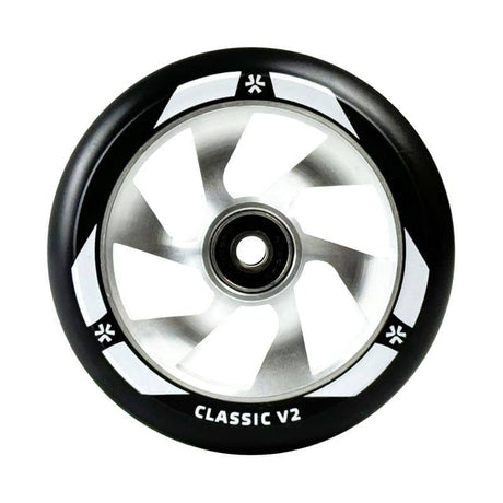 Hjul för sparkcykel UNION Classic V2 Pro Scooter Wheel 110mm, svart/grå